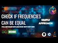 Check if frequencies can be equal GfG POTD 25-06-2025 GfG Problem of the day GeeksforGeeks