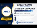 American Express Apprentice Program 2026 Apply Now Freshers Tech Engineering Graduates