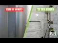Solid-Surface Shower Walls The Best Tile Alternative for a Waterproof Low-Maintenance Bathroom