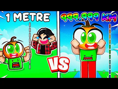 Video Thumbnail: Roblox Ama Her Saniye Bacaklarım Uzuyor! 🦵