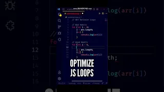No one told you about Optimizing JavaScript Loops