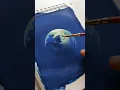 Download Lagu Painting Earth 🌍 | Acrylic art | Canvas Life | #shorts #drawing #earth