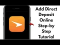 NEW 2025 ADD DIRECT DEPOSIT ON PAYCOR WORKING GUIDE