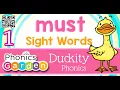 MUST Sight Word Duckity Phonics Phonics Garden