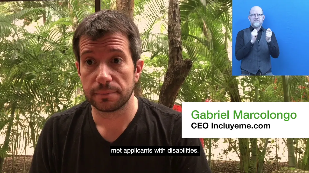 Awardee-Hour 6: Short Video of the Zero Project Awardee Incluyeme - AD