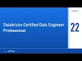 Certingo Databricks Certified Data Engineer Professional DE-PRO Question 22