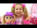 Diana and New Аdventure Story with toys