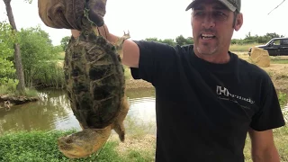 How to Catch Clean and Cook a Snapping Turtle PT 1