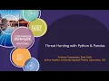Threat Hunting with Python Pandas