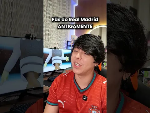 Real Madrid antes e depois 😱