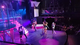 Sexy Chair Dance and show in Cruise by Costa