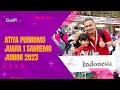 Download Lagu Keren! Penyanyi Cilik Atiya Purnomo Berhasil Juara 1 Sanremo Junior 2023