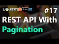 Pagination in REST API REST API With Pagination REST API with Python Flask HINDI