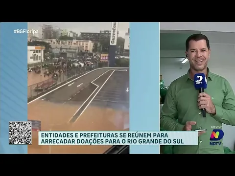 Caminhões da solidariedade: Santa Catarina ajuda o Rio Grande do Sul