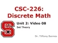 08 Unit 2 - Set Theory