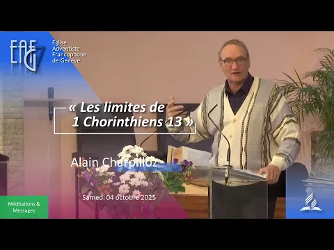 Les limites de 1 Chorinthiens 13 | Alain Charpilloz