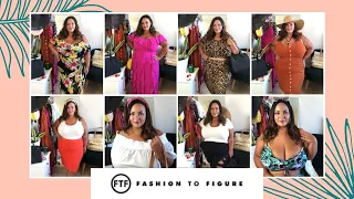 nicole johansson plus size try on haul ft fashion to figure