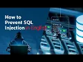 How to prevent SQL Injection in PHP in English