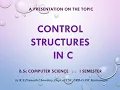 Control Structures Introduction