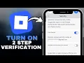 How To Enable 2-Step Verification On Roblox Account in SECONDS