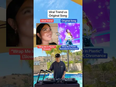 Viral Trend vs Original Song: Wrap Me In Plastic 🤯 (Momoland & Chromance)