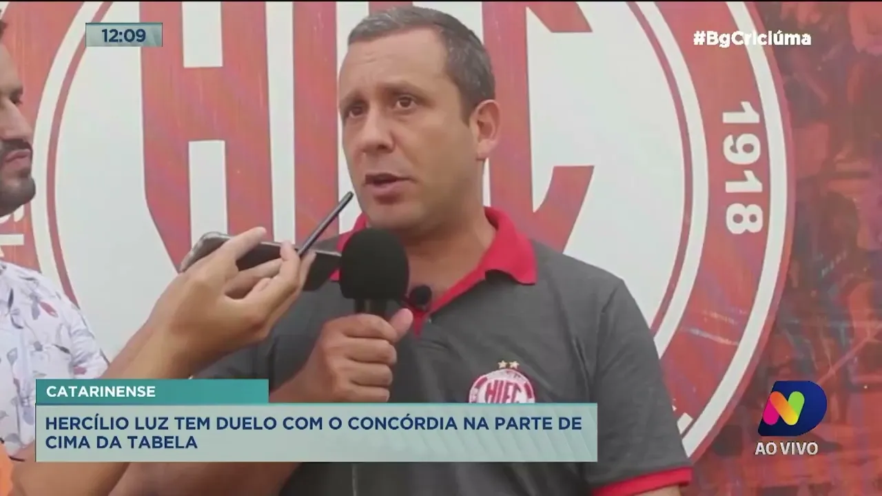 Hercílio Luz enfrenta o Concórdia fora de casa nesta quarta-feira (9) pelo Catarinense