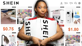 Doing My Nails with Shein Products again