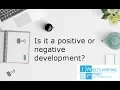 Task 2 positive or negative development