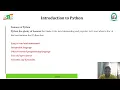 Uses and Applications of Python Problems Solving Using Python SNS Institutions
