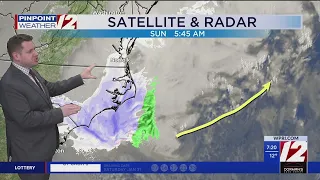 WPRI 12 Weather Forecast 26 Cold with Flurries and Gusty Winds Today