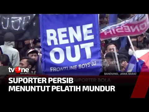 Ribuan Suporter Gelar Aksi di Graha Persib