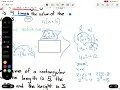 Algebra 1 Honors Unit 1 Lesson 6B - Consecutive Integer Perimeter Word Problems