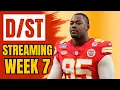 Week 7 Fantasy Football Defensive Matchups 7 Best To Stream Week 7