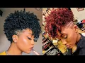 Stylish Tapered Cuts Natural Haircuts for Black Women