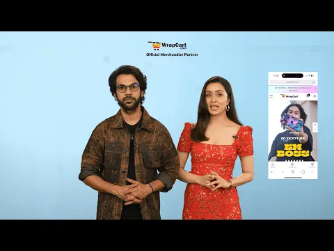 Watch Rajkummar Rao & Shraddha Kapoor talking about WrapCart