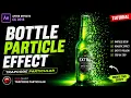 After Effects CC Bottle Particle Effect Tutorial Trapcode Particular Step by Step