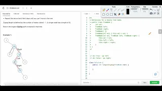 1372 Longest ZigZag Path in a Binary Tree Solution 1