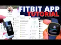 Ultimate FITBIT App Guide Tutorial How To Setup New Trackers Settings and Screens Explained