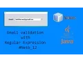 Email Validation with Regular Expression