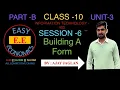 Class 10 Session 6 Building A Form Database Concept Information Technology 402