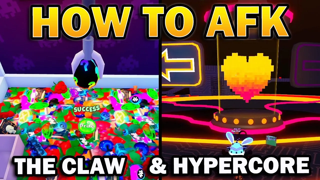 How to AFK the Robot Claw and Hypercore Together in Pet Catchers