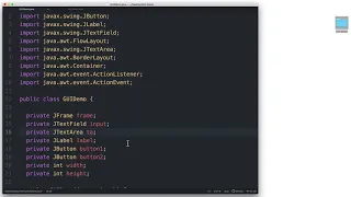 Part 11 How to Create a JFrame Java BorderLayout Java GUI Tutorial