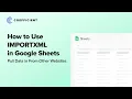 Download Lagu IMPORTXML in Google Sheets: Pull Website Data into Spreadsheets