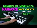 Download Lagu MENGAPA - Rana Rani | KARAOKE Nada Wanita, HD