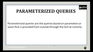 Database Connectivity Python to MySQL Part 2