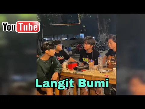 Download MP3 Satu Tongkrongan Galau !!! Akan Kulakukan Apa Yang Kau Mau ( Langit Bumi ) Cover Ali