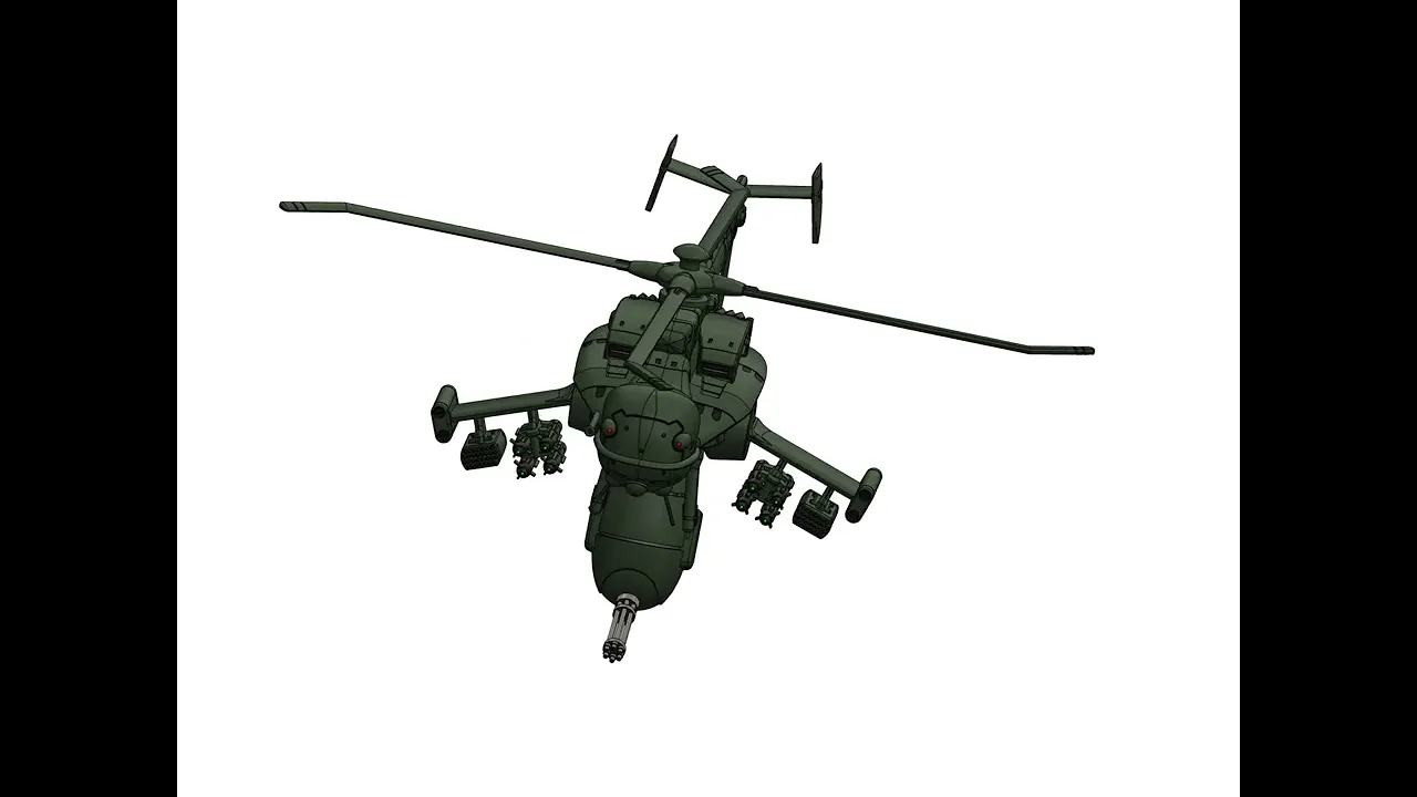 Jigabachi AV Attack Helicopter