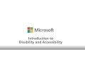 Introduction to Disability and Accessibility described version