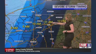 What we know about the tornado and severe weather risks in the Triad on Monday