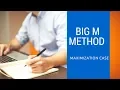 LPP Big M Method Simplex problem maximization case with solved problem - by G N Satish Kumar